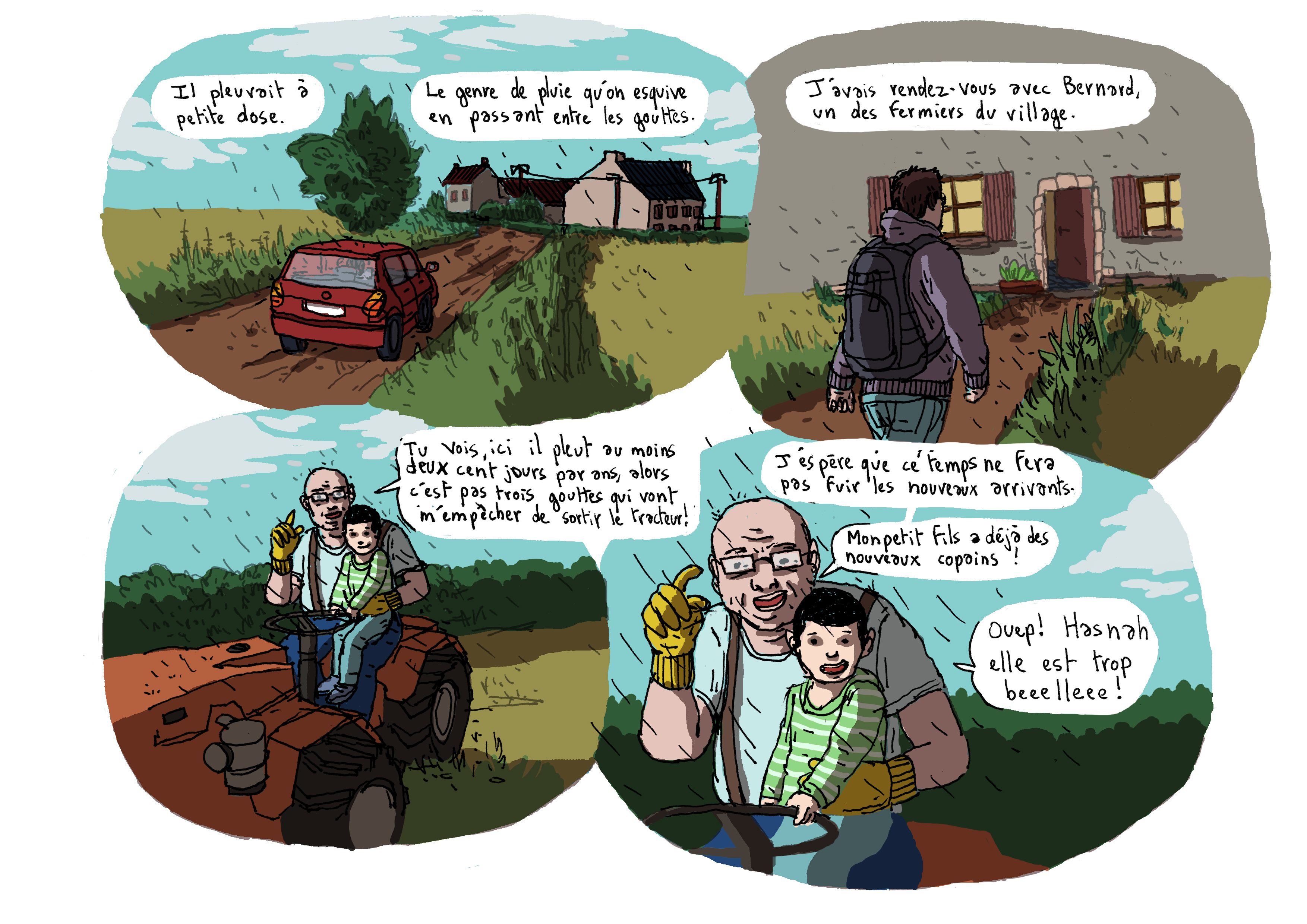 rencontre avec fermier